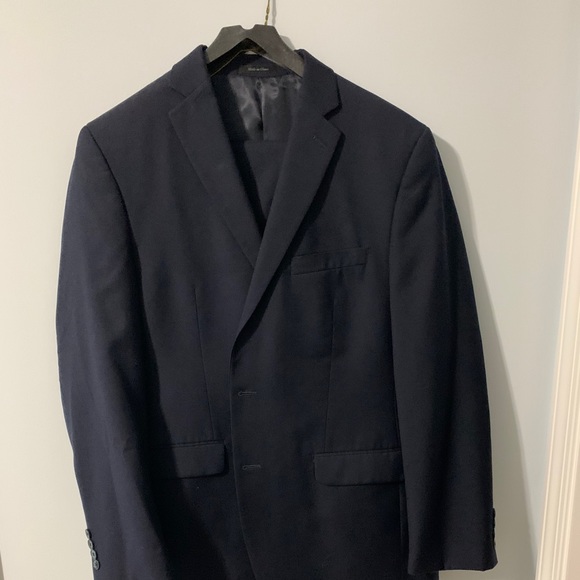 Calvin Klein Navy Blue Suit